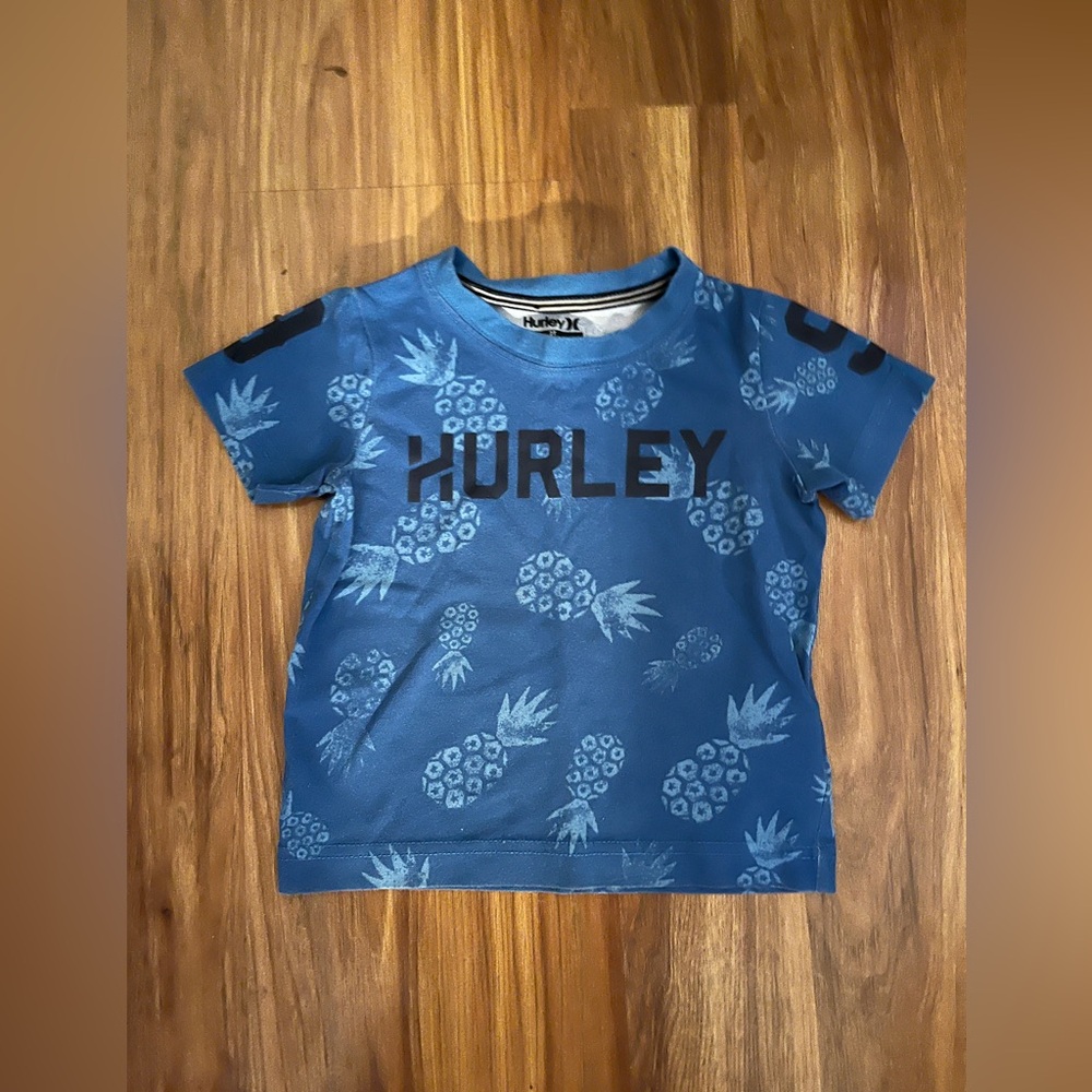 Hurley Blue Pineapple Graphic Tee